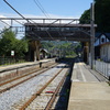 姥捨駅ホーム