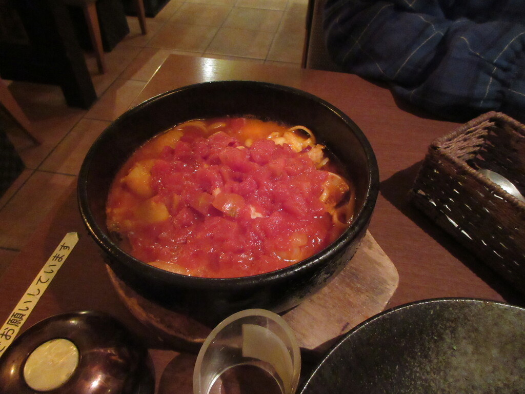 これからの季節、石焼きパスタ