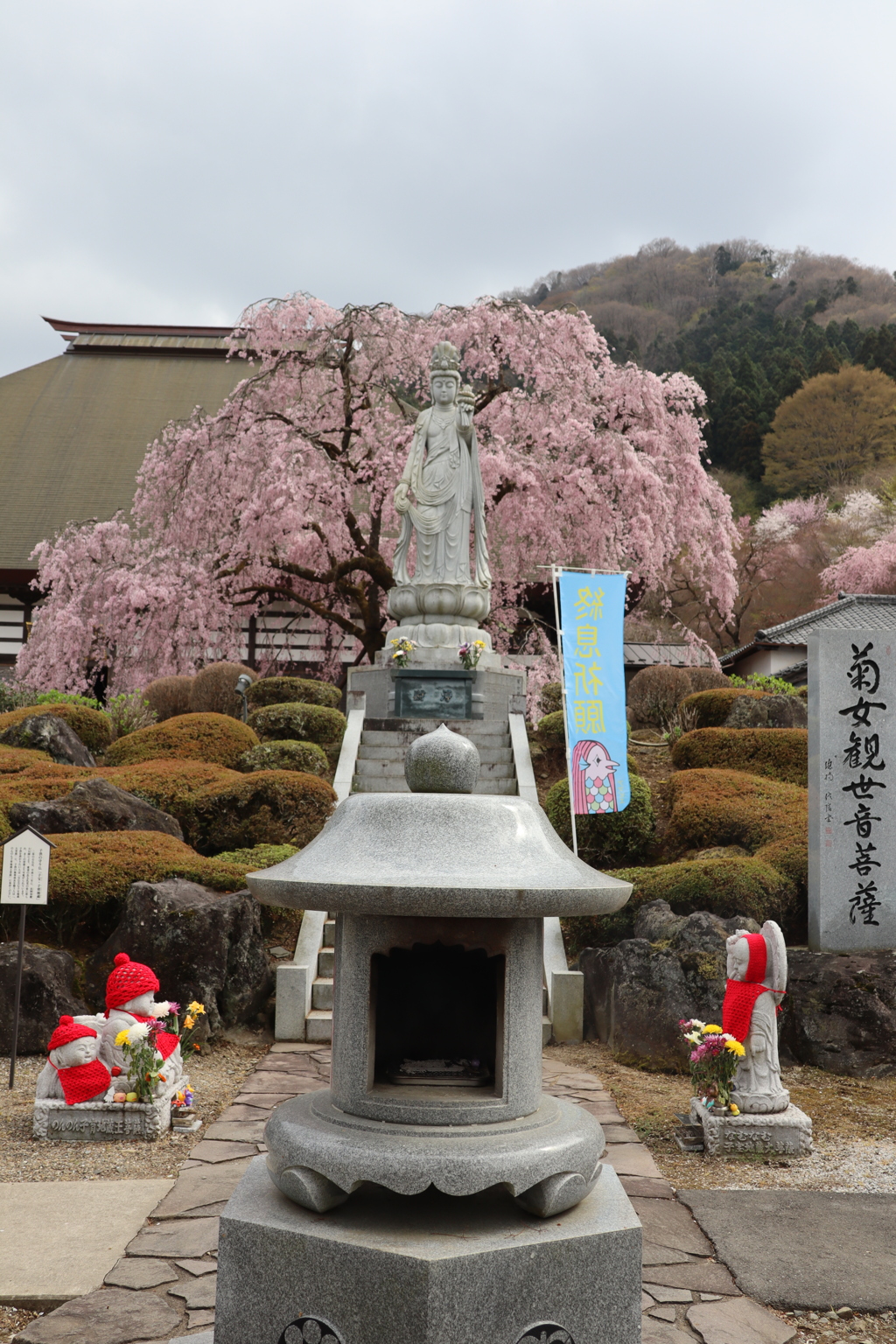 この時期だけの遠山の金さん観音