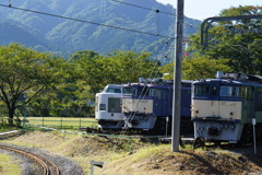 かつての信越本線のスターそろい踏み