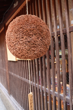 東茶屋街の杉玉
