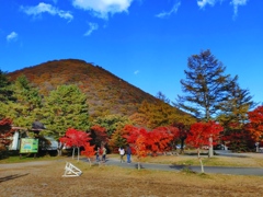 紅葉の榛名山