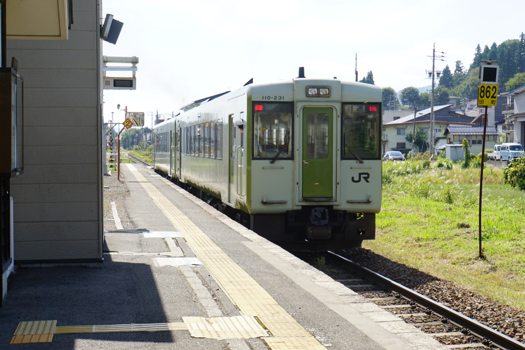 飯山線と北飯山駅