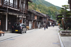 秋の奈良井宿 秋の奈良井宿