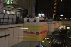 気の早いクリスマスケーキ
