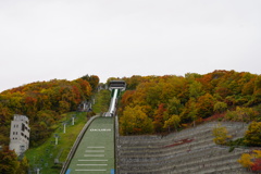 紅葉のジャンプ台 紅葉のジャンプ台