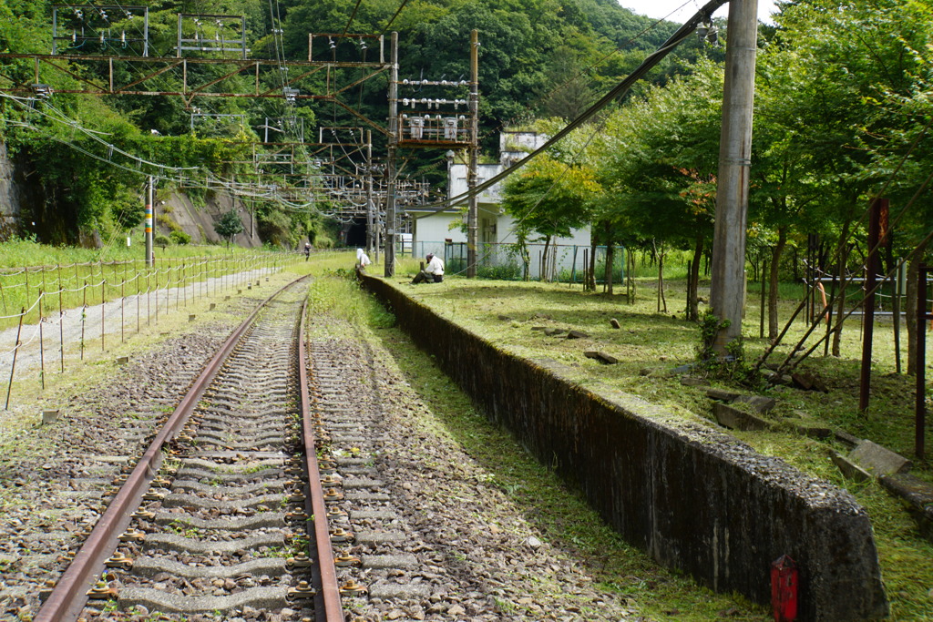 旧熊ノ平駅上り側