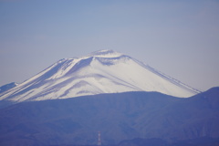 高崎から見る浅間山