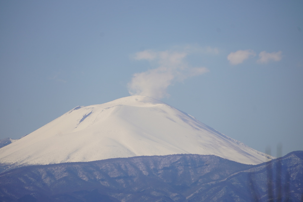 春分の日浅間山