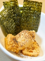 クリームチーズの醤油漬け