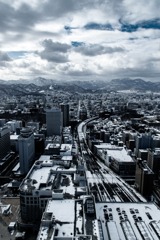 札幌、上から