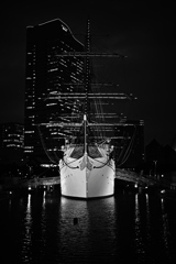 Night Sailing B/W