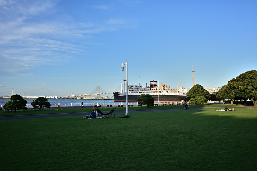 真夏の公園