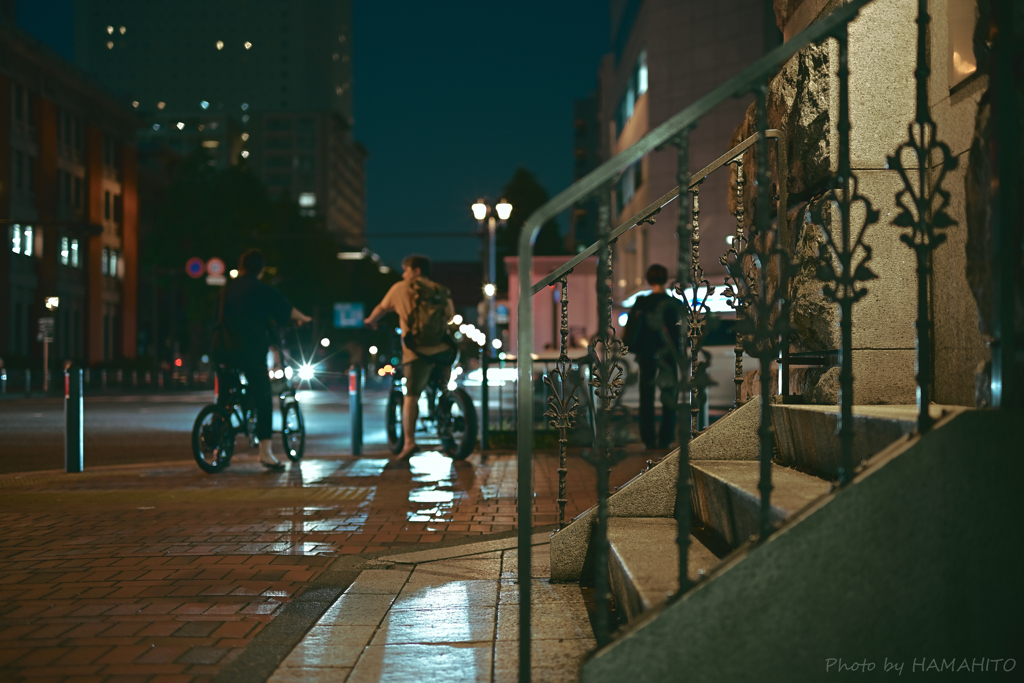 Cossroad at Night