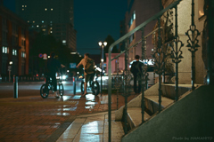 Cossroad at Night