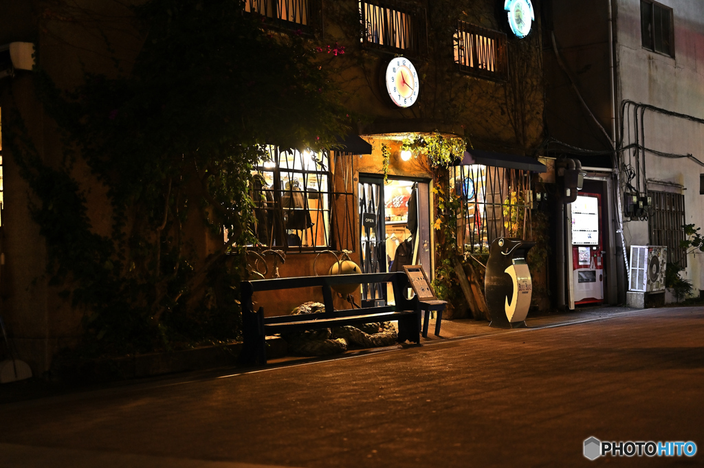 波止場の店先