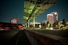 Old Platform at Night