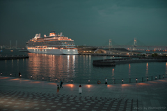 Yokohama Bay at Night