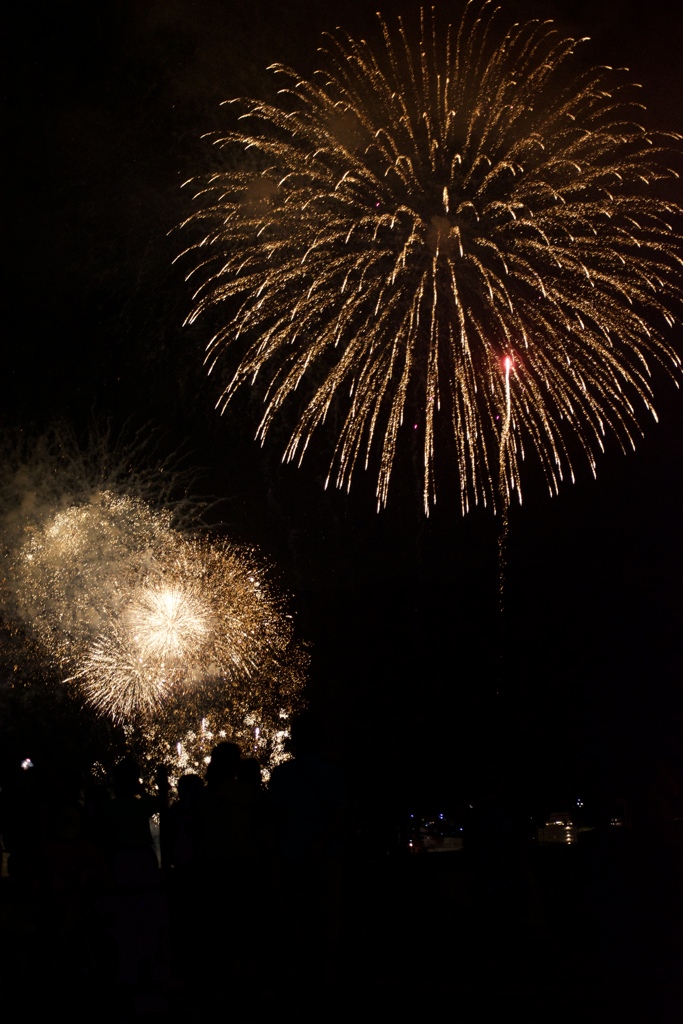 関門海峡花火大会②