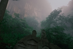 雨の山寺をクラシックネガで歩く9/9