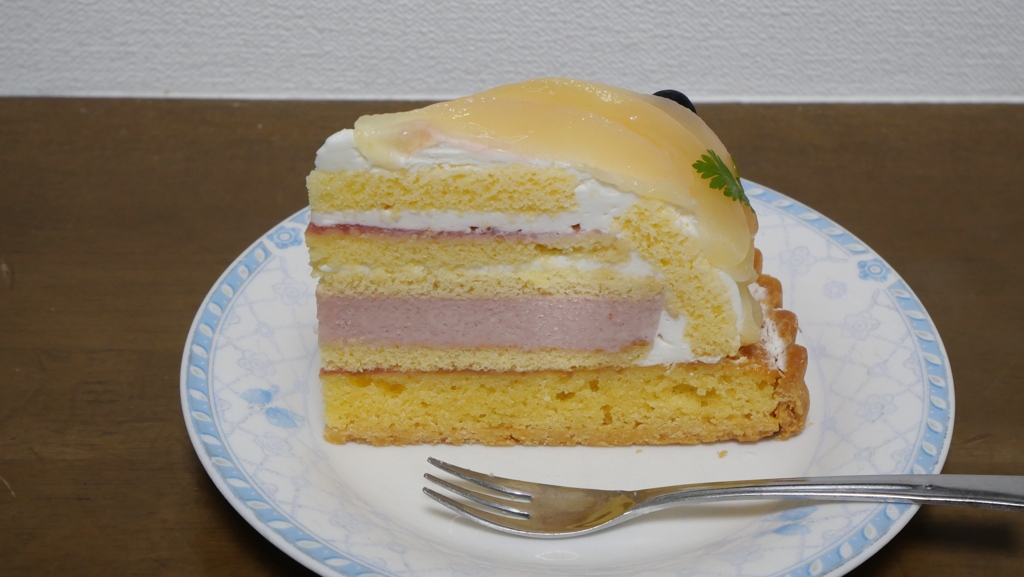 ピーチケーキ（おうち時間）