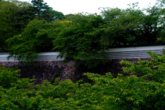 金沢城・石垣となまこ壁