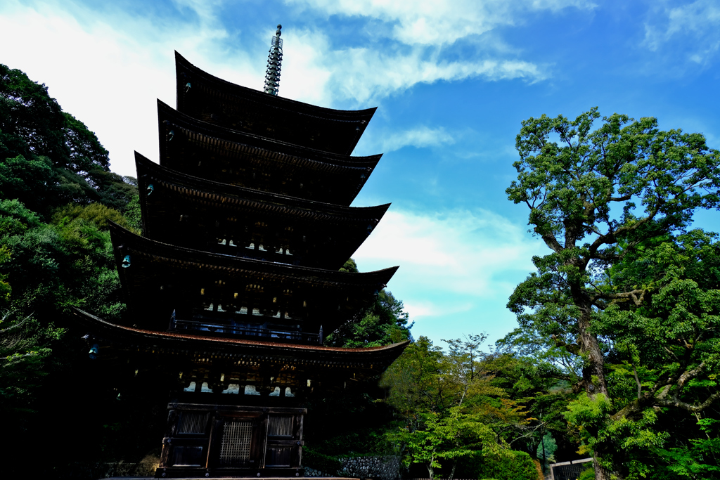 瑠璃光寺五重塔