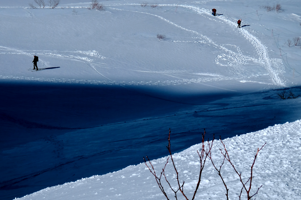 千畳敷カールの雪原