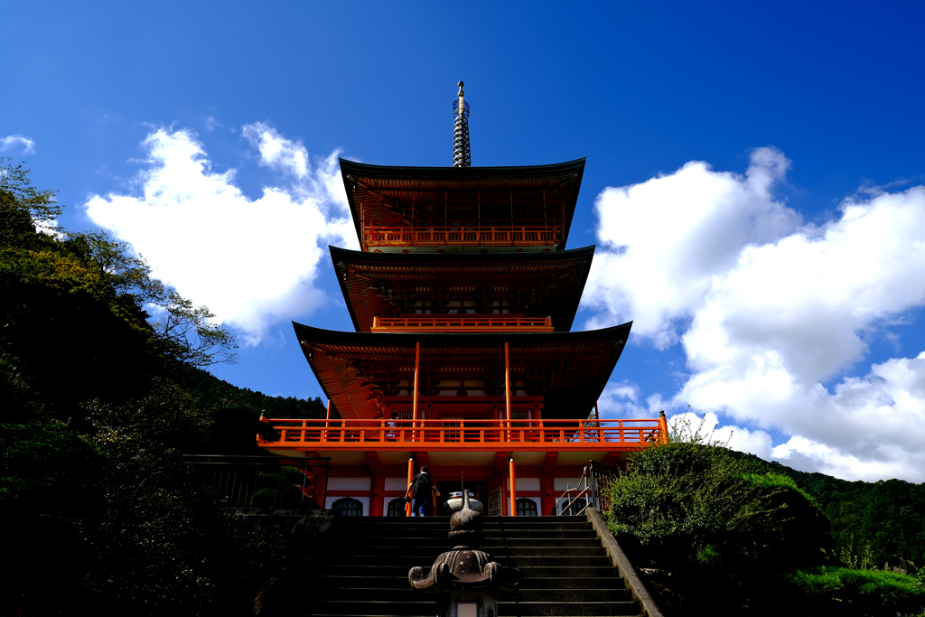 青岸渡寺三重塔