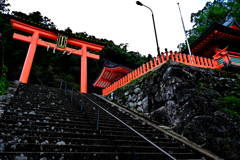 鳥居と石段２