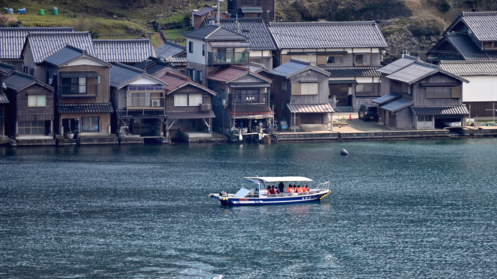 伊根の海上タクシー