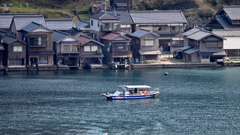 伊根の海上タクシー