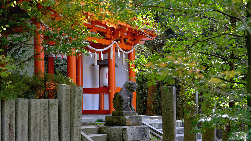 金刀比羅神社の神門