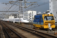 京都駅で見た保守車両