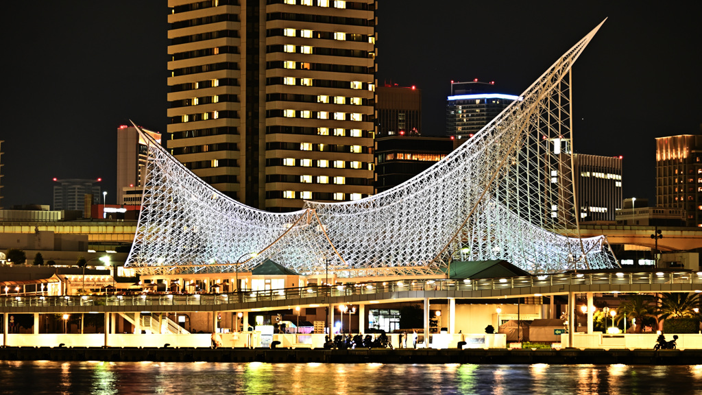 ベイエリア夜景　メリケンパーク