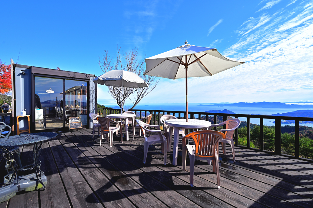 展望台のCAFE