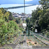 傘松公園ケーブルの眺め④　下り