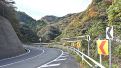 カマヤ海岸③　急カーブ