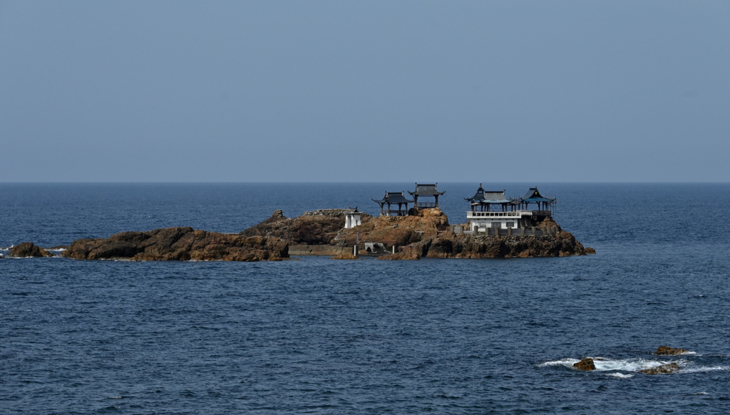 後ヶ島（日和山竜宮城）②