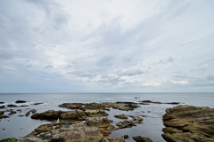 台風前の静けさ