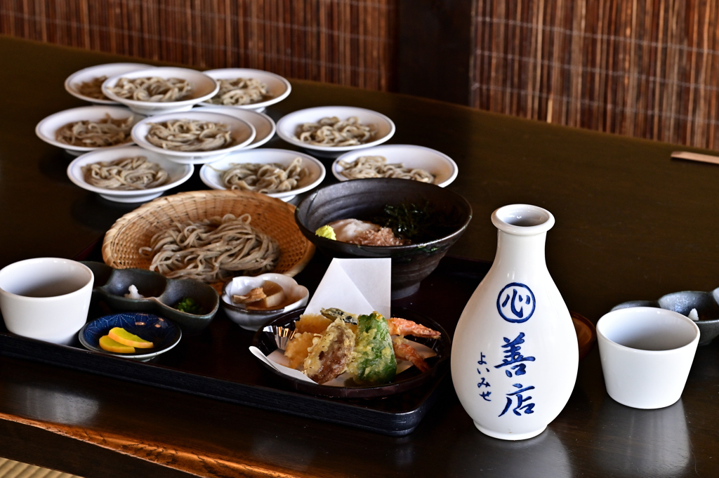 出石蕎麦「皿蕎麦」