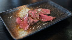 鹿肉のロースト