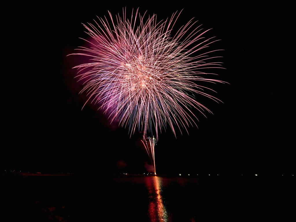 浅茂川花火