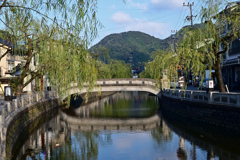 城崎温泉を散歩してきました。柳湯橋