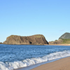 今日の海　立岩海水浴場