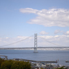 明石海峡大橋　SAからの眺め