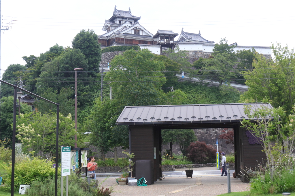 福知山城　散策してきました。下からの眺め