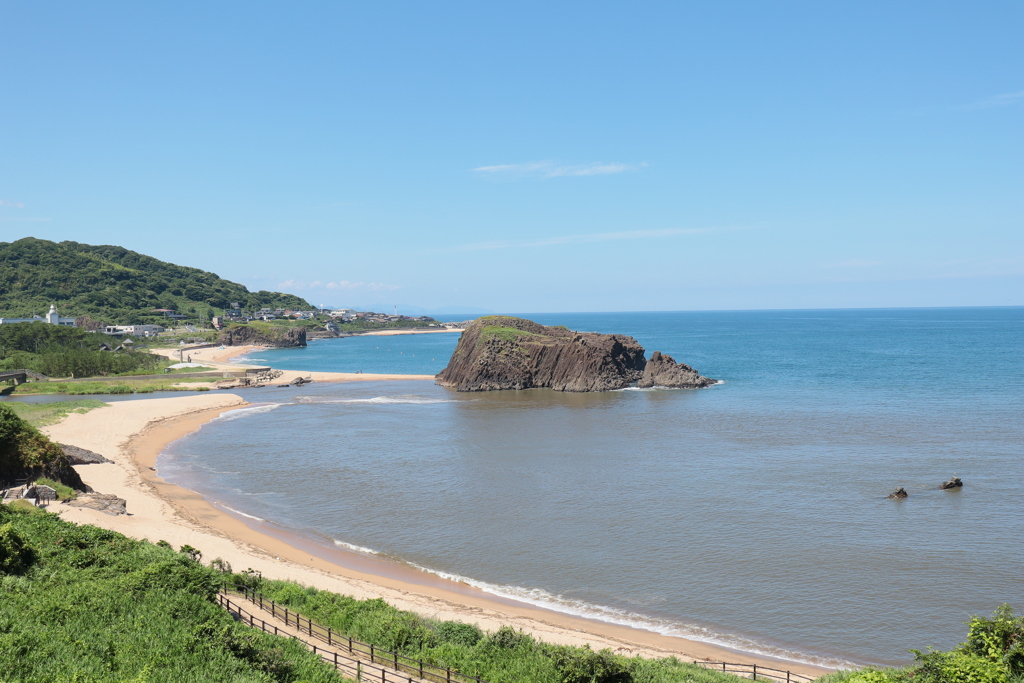 綺麗な海と濁った海