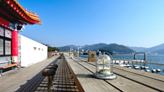 海辺のカウンター席