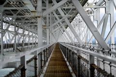 大鳴門橋の管理道